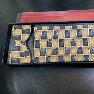 Custom- Tommy Bahama Bowtie and Cummerbund